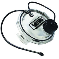 Valterra T1020-1Clr Waste Valve Cap - 3"" With Capped 3/4"" Ght  Clear  Bulk