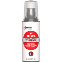 Kiwi Shoe Whitener | For Leather  Vinyl  Canvas  Nylon And More | 4 Fl Oz | Includes Sponge Applicator