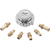 Mr. Gasket - 9710 Fuel Press Regultr W/Hdwr  Chrome