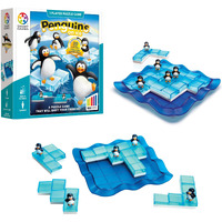 Smartgames Penguins On Ice - A Sliding Cognitive Skill-Building Puzzle Game For Ages 6 - Adult