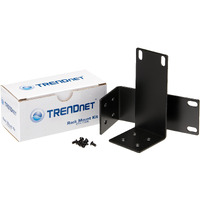 Trendnet Rack Mount Kit  Compatible With Teg-S16Dg And Teg-S24Dg Switches  Mount An 11 Inch Wide Switch To A 19 Inch Equipment Rack  Mounting Brackets And Mounting Screws Included  Black  Eth-11Mk