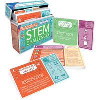 Carson Dellosa Seasonal Stem Challenges Stem Kits  30 Stem Building Activities And Educational Games  Grades 2-5 Stem Learning Toys  Stem Kids Ages 7-11