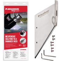 Megaware Keelguard Skegguard 27171 - Protects Against Ramp Dragging And Wear And Tear - Skeg Protector - Easy To Install With Drain Hole - Fits Honda  Force  Mercury  Nissan/Tohatsu  Suzuki