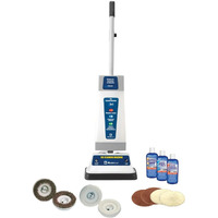 Koblenz Shampooer And Polisher Cleaning Machine  Floor Cleaner With 1100-Rpm Motor  5' Power Cord  120-Oz Tank  2-Speed Settings  Scrubbing Brushes  Lambswool Pads  And Polishing Pads  P-820 B