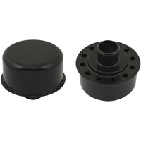 Mr. Gasket 9810Bp Breather Push On Flat Blk