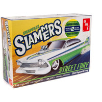 Amt Street Fury 1958 Plymouth - Slammers Snap 1:25 Scale Model Kit