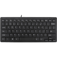 Adesso Natural Ergonomic Akb-111Ub Slimtouch Mini Keyboard  Black