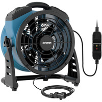 Xpower Misting Fan Fm-48  Outdoor Cooling  Heavy Duty  Powerful  High Velocity  3-Speed  Ideal For Camping  Patios  Picnics  & More