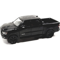 Kinsmart 2019 Black Dodge Ram 1500 Pickup Truck1/46 O Scale Diecast Truck