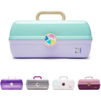 Caboodles On-The- Go Girl  Seafoam Over Lavender  1 Count (Pack Of 1)