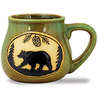 Cape Shore Bean Pot Coffee Tea Mug Cup - Bear Gifts For Birthday Christmas  16 Oz