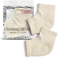 Kitsch Moisturizing Socks For Cracked Heel Treatment  Insulated Gel & Moisturizing Heel For Dry Cracked Feet Women & Men  Spa & Sleep Socks For Overnight Moisture Repair  1 Reusable Pair