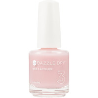 Dazzle Dry Nail Lacquer (Step 3) - Peacefully Me - A Sheer Pale Pink With Warm Undertones. (0.5 Fl Oz)