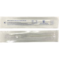 Saris And Things 100 Pack Sterile Nasopharyngeal Swab  Nasal Swabs For Sampling Flocked Swab  80 Mm Break Point  Nylon Flocking Tip