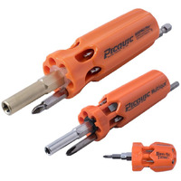 Picquic 44606 3-Multi-Driver Family Pack  Bright Orange Opaque