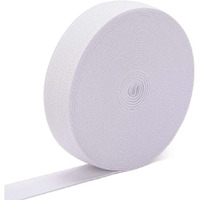 Airisoer Elastic Bands For Sewing 1 Inch 32 Yards White Knit Elastic Spool High Elasticity