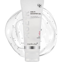 Medicube Age-R Booster Gel Serum For Skin Care Devices - Moisturizing And Nourishing Facial Serum With Plant Stem Cell Extract  Hyaluronic Acid  Collagen - Hypoallergenic Korean Skin Care