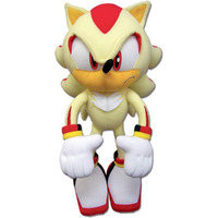 Sonic The Hedgehog Great Eastern Ge-52631 Super Shadow Plush  12""  Multicolor  (Model: New_52631)