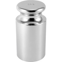5Kg Calibration Weight  Class M1 High Precision Grade 5000G Weigh Scales Calibration Weight  Precision Steel  Chrome Finish