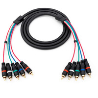 Hd Retrovision Ypbpr Component Video Male-To-Male Rca Cable (6 Feet)