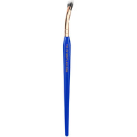 Bdellium Tools Professional Makeup Brush - Golden Triangle 730 Bent Mascara Fan - With All Vegan And Soft Synthetic Fibers  For Applying Mascara (Blue  1Pc)