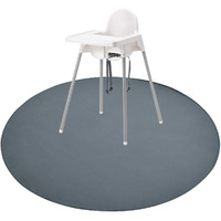 Splat Mat For Under High Chair/Arts/Crafts  Womumon Baby Washable Spill Mat Waterproof Anti-Slip Floor Protector Splash Mat  Messy Mat And Table Cloth