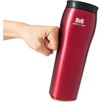 Mighty Mug | The Untippable Mug | Grips When Hit  Lifts For Sips | Insulated Stainless Steel Tumbler | Cupholder Friendly | Gifts For Women Men All | Leakproof | 6 Hour Hot / 24 Cold | 16Oz | Rosebud