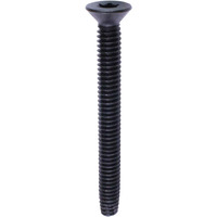 U-Turn - 5/16-18 X 2 1/2 Inch Flat Head Floorboard Thread Cutting Screws  Type F  T40 Torx  Black Phosphate (50 Pack)