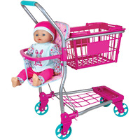 Lissi Shopping Cart With 16"" Baby Doll
