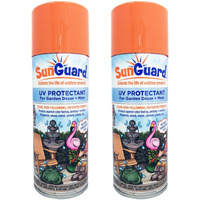Sunguard Uv Protectant Spray For Outdoor Decor  Furniture & More (2-Pack) Prevents Fading Peeling And Cracking