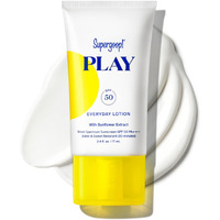 Supergoop! Play Everyday Lotion Spf 50 - Broad Spectrum Body & Face Sunscreen For Sensitive Skin - Great For Active Days - Fast Absorbing  Water & Sweat Resistant - 2.4 Fl Oz