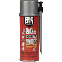 Great Stuff 99108824 Smart Dispenser Gaps & Cracks  Cream  12 Ounce