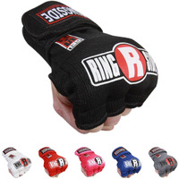 Ringside Quick Wrap Gel Shock Mma Boxing Hand Wraps  Large/Xlarge  Black