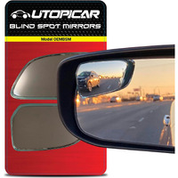 Utopicar Convex Blind Spot Mirrors 2 Pack - Oem Car Side Mirror Blindspot Eliminator Automotive Exterior Accessories - Adjustable Blind Spot Mirror - Universal Fit