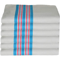 6Pk - Soft 100% Cotton Nursery Receiving Hospital Baby Blankets 30 X 40