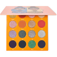 Juvia's Place Palette The Magic Mini - Bright And Bold Red  Shades Of 16  Professional Eye Makeup  Pigmented Palette  Makeup Palette For Eye Color & Shine