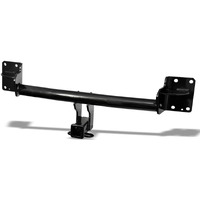Class 3 Iii Black 2"" Receiver Tube Rear Bumper Trailer Tow Hitch Towing Mount Compatible With 07-18 Bmw X5 E70 F15 / 14-19 X6 F86