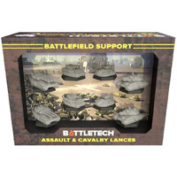 Catalyst Game Labs Battletech: Battlefield Support - Assault & Cavalry Lances - Strategy Board Game - For 2+ Players And Ages 14+