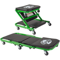Pro-Lift C-2036Dg Black/Green 300 Lbs Mechanic Creeper
