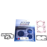 Bbk 1583 Twin 52Mm Throttle Body Gasket Kit For Gm Twin 305/350