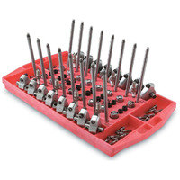 Jaz Products Valvetrain Organizer  Rocker Tray  Rocker Arms/Lifters/Pushrods/Spark Plugs  Plastic  Red  Each
