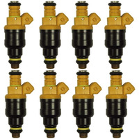 High Performance Set Of 8 Fuel Injectors Fit For Ford 4.6 5.0 5.4 5.8 F150 F250 F350 E150 E250 E350 E450 Repl.#0280150943
