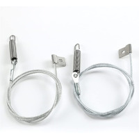 Convertible Side Hold Down Tension Cables For 1990-97 Mazda Miata