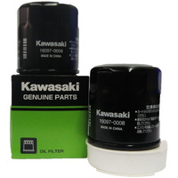 Genuine Kawasaki Oil Filter Part Number 16097-0008  2 Pack
