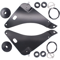 Motoku Black Hood Pin Kit For Dodge Challenger 2008-2023