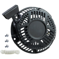 Kikite 590607 Recoil Starter Compatible With Briggs And Stratton 590607 797276 Pull Start Assembly 163Cc 208Cc Recoil Starter Cr950 Cr750 Engine With Pull Rope