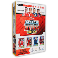 Topps Match Attax Extra 2025 - Mega Tin - 48 Cards Including 4 Exclusive Le Cards. Look Out For Relic Cards Inside Lucky Tins!