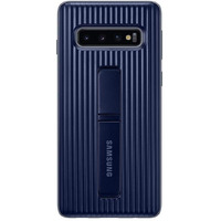 Samsung Original Galaxy S10 Protective Slim Textured Standing Cover/Case - Blue