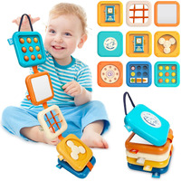 Weirtoya Baby Busy Board For 1 Year Old  Montessori Toys For 1 Year Old Toddler Toys Travel Activities Busy Cube Gifts For Baby Boy Girl My First Montessori Busy Board