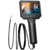 3.9Mm Endoscope Camera With Light Nidage 1920P Hd Industrial Borescope Inspection Camera With 4.3 "" Ips Screen  5Ft Semi-Rigid Cable  Ip67 Waterproof Snake Cam For Car Engine Aircraft Mechanic Tools